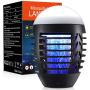 Bug Zapper Powerful Insect Killer Electric Mosquito Zappers Killer - Insect Fly Trap with Camping Lamp for Outdoor and Indoor