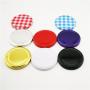 100pcs Glass bottle cap metal lids tinplate cap canning bottle cap bird's nest bottle cap honey bottle cap chili pickle bottle sealed high temperature