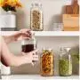 Bouteilles en verre de grande capacité 1,9L (64 oz) - Bouteilles Mason pour légumes en conserve et cornichons scellées. Bouteilles en verre de grande capacité 1,9L (64 oz) - Bouteilles Mason pour légumes en conserve et cornichons scellées.