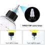 Cosywell Hair Oil Applicator 16.9oz/500ml or 8.5oz/230ml Measured Squeeze Bottles with Graduated Scale Dye Applicator Bottle Twist-On Top Tip Cap Empty Plastic Color Oil Bottle 2 Pack