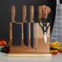 Home Kitchen Magnetic Knife Block Holder Rack Magnetic Stands with Strong Enhanced Magnets Multifunctional Storage Knife Holder