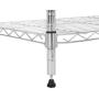 Amazon Basics 5-Shelf Adjustable Steel Storage Shelving Unit, 200 lb Capacity per Shelf, 23.2 x 13.4 x 60 inches, Chrome