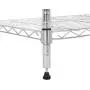 Amazon Basics 5-Shelf Adjustable Steel Storage Shelving Unit, 200 lb Capacity per Shelf, 23.2 x 13.4 x 60 inches, Chrome