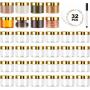 32 Pack 2 oz to 10oz optional Plastic Jars with Gold Lids, Clear Empty Body Butter Containers Travel Size Cosmetic Bottles for Make Up and Food Storage