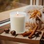 Thick Candle Jars for Making Candles 12 Pcs, 14 OZ Empty Jars with Wood Lids for Candle Making, Sample Container, Mutiple Color Optional