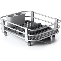 OXO Good Grips Aluminum Dish Rack, Gray