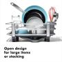 OXO Good Grips Aluminum Dish Rack, Gray