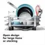 OXO Good Grips Aluminum Dish Rack, Gray