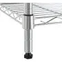 Amazon Basics 5-Shelf Adjustable Steel Storage Shelving Unit, 200 lb Capacity per Shelf, 23.2 x 13.4 x 60 inches, Chrome