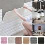 NEW 40/50/60pcs DIY 3D Foam Brick Wallpaper Squares, Waterproof, Self-Adhesive, Low Voltage, Easy Installation, Durable, for Bedroom, Living Room, Bathroom, Kitchen, Door, Window, Wall, Home Decor, 13.78*15.16inch, Optional Colo