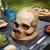 Skull Knife Holder
