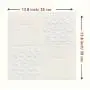 [3D Wall Tile Sticker] 50pcs/100pcs/200pcs 3D Wall Tile Sticker - Foam Self-Adhesive Anti-Collision Wallpaper - Waterproof Moisture-Proof Ceiling Sticker, Easy To Stick And Peel, Easy To Clean And Free Cutting, For Kitchen Living Room Bathroom Corridor
