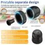 Scelleuse Videuse Électrique 3 en 1 pour Bocal - Pompe à Vide Automatique avec Opération d'un Bouton - Joint Étanchéifié pour Bocal Standard et à Large Ouverture – Appareil de Conservation Alimentaire Portable pour Congélation et Stockage de Nourriture Sé Scelleuse Videuse Électrique 3 en 1 pour Bocal - Pompe à Vide Automatique avec Opération d'un Bouton - Joint Étanchéifié pour Bocal Standard et à Large Ouverture – Appareil de Conservation Alimentaire Portable pour Congélation et Stockage de Nourriture Sé