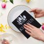 Soft & Absorbent 2pcs Microfiber Kitchen Towels - Spoon & Fork Design, Perfect for Drying Dishes & Hands - Ideal for Holiday Decor & Everyday Use