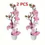 2 Branches de Pivoines Artificielles en Pots, Fleurs Plastiques Fausse, Décoration Polyvalente pour la Maison, le Bureau, la Tabletop, Sans Nécessité de Batterie, pour Noël, Halloween, Thanksgiving, Saint-Valentin, Anniversaire des Mamans 2 Branches de Pivoines Artificielles en Pots, Fleurs Plastiques Fausse, Décoration Polyvalente pour la Maison, le Bureau, la Tabletop, Sans Nécessité de Batterie, pour Noël, Halloween, Thanksgiving, Saint-Valentin, Anniversaire des Mamans