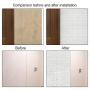 NEW 40/50/60pcs DIY 3D Foam Brick Wallpaper Squares, Waterproof, Self-Adhesive, Low Voltage, Easy Installation, Durable, for Bedroom, Living Room, Bathroom, Kitchen, Door, Window, Wall, Home Decor, 13.78*15.16inch, Optional Colo