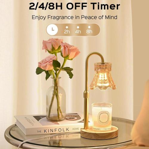 [JACKYLED Warmer] JACKYLED 2-Pack Candle Warmer Lamp | Electric Candle Lamp Warmer, Mothers Day Gifts For Mom, House Warming Gifts, New Home Bedroom Decor, Dimmable Wax Melt Warmer For Scented Wax, Mother's Day Gift