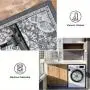 3 Piece Non Slip Kitchen Floor Mat Set, Easy to Clean Bohemian Kitchen Rug Set with Runner for Kitchen Hallway Laundry Room Door Office Sink