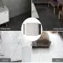 Étiquettes de Sol en Marbre - 30 pièces, Imitation de Marbre Épaisse - Adhésives Auto-Adhésives Anti-glissement, Résistantes à l'humidité - Idéales pour Cuisine, Salle de Bains, Décoration de Meubles