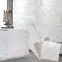Étiquettes de Sol en Marbre - 30 pièces, Imitation de Marbre Épaisse - Adhésives Auto-Adhésives Anti-glissement, Résistantes à l'humidité - Idéales pour Cuisine, Salle de Bains, Décoration de Meubles