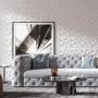 [Black/White Accent Wall Stickers] 50/100pcs PVC Accent Textured Wall Panels 30x30cm 3D Wall Panels in Diamond Design Black/White Self-Adhesive Tile 3D Wall Sticker for Living Room Gaming Room TV Background