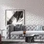 [Schwarz/Weiß Akzentwandaufkleber] 50/100 Stück PVC Akzent Texturierte Wandpaneele 30x30cm 3D Wandpaneele im Diamanten Design Schwarz/Weiß Selbstklebende Fliesen 3D Wandsticker für Wohnzimmer Spielzimmer TV Hintergrund