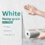 6 Rolls Thick 3D Vinyl Adhesive Wallpaper - Waterproof, Heat Insulating, Easy Peel & Stick for Ceilings and Walls, 110.24