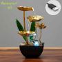 Small Indoor Fountain Automatic Circulation Humidifier Desktop Decoration for Living Room and Bedroom Relaxation Crafts