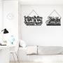 4pcs Inspirational Table Decorations Wooden Christian Faith Bible Verse Centerpieces Black Motivational Prayer Room Blessed Signs for Home Office Living Room Kitchen Farmhouse Art Decor