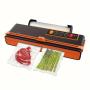 AGASHE Automatic Vacuum Sealer Machine - Home Kitchen Food Preservation, 12.6" Wide Bags, Dry & Wet Modes, with Roll Chute and Cutting Knife