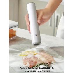 Handheld Vacuum Sealer Machine Portable USB Type-C Charging Cordless 2-in-1 Automatic Food Vacuum Saver Sealer And Vacuum Sealer Bags With Sealing Bags For Food Storage And Preservation