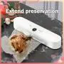 1pc Portable Automatic Vacuum Sealing Machine, 110-130V, American Standard Plug, Food Packaging Machine, Suitable for Automatic Sealing Of Dry And Humid Food, Snacks, Food Sealing Small Freshness Preservation Machine, Ideal Kitchen Organizer And Gift