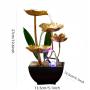 Small Indoor Fountain Automatic Circulation Humidifier Desktop Decoration for Living Room and Bedroom Relaxation Crafts