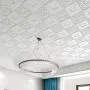 [3D Wall Tile Sticker] 50pcs/100pcs/200pcs 3D Wall Tile Sticker - Foam Self-Adhesive Anti-Collision Wallpaper - Waterproof Moisture-Proof Ceiling Sticker, Easy To Stick And Peel, Easy To Clean And Free Cutting, For Kitchen Living Room Bathroom Corridor