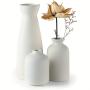 3pcs Set of Ceramic Vases