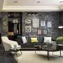 100pcs DIY 3D Brick Wall Stickers with Knife - Easy Peel & Stick, Waterproof, Foam Panels for Cozy Living Room, Kitchen, Bathroom Decor - Contemporary Gray and Black Design, Wall Stickers Home Decor