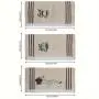 Ensemble de 3 housses de poignées d'électroménager pour fête du café, décorations pour réfrigérateur, scène de cuisine, fête de fin d'année, décorations pour fêtes. Ensemble de 3 housses de poignées d'électroménager pour fête du café, décorations pour réfrigérateur, scène de cuisine, fête de fin d'année, décorations pour fêtes.