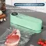 1pc Multi-functional Automatic Food Sealer, Portable Wireless Vacuum Sealer With Snack Bag Sealing, External Suction & Inflation, Long-Term Food Preservation, Compact & Easy-to-Use Design, Ideal For Kitchen & Outdoor Picnics, Without Battery
