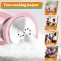 Ensemble de dosettes à sel et poivre rose de 4 oz avec support, décoration et accessoires de cuisine, design rechargeable, articles ménagers mignons pour un cadeau de fête des mères ou d'une maison neuve. Ensemble de dosettes à sel et poivre rose de 4 oz avec support, décoration et accessoires de cuisine, design rechargeable, articles ménagers mignons pour un cadeau de fête des mères ou d'une maison neuve.