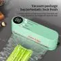 [Automatic Food Sealer] 1pc Automatic Food Sealer - Multi-Functional, Portable Wireless Vacuum Sealer - Compact & Easy-to-Use Design, Long-Term Food Preservation, External Suction & Inflation, Ideal for Kitchen & Outdoor Picnics