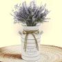 [Rustic | Vintage] Rustic Metal Galvanized Vase | Vintage Farmhouse Distressed Milk Jug with 