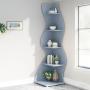 Corner Shelf, Utility Racks Modern 5 - Layer Corner Bookshelf, Fashionable Small Corner Bookshelf Storage Shelf And Plant Stand With Unique Shape, Suitable For Living Rooms And Home Offices (green, 1pc), Standing Shelf