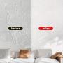 6 Rolls Thick 3D Vinyl Adhesive Wallpaper - Waterproof, Heat Insulating, Easy Peel & Stick for Ceilings and Walls, 110.24