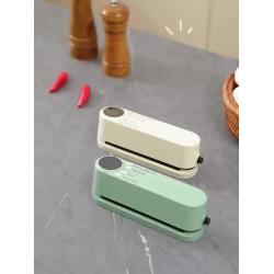 1pc Multi-functional Automatic Food Sealer, Portable Wireless Vacuum Sealer With Snack Bag Sealing, External Suction & Inflation, Long-Term Food Preservation, Compact & Easy-to-Use Design, Ideal For Kitchen & Outdoor Picnics, Without Battery