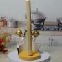 1pc Chef Double Tray Paper Towel Holder