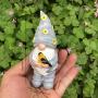 [3-Piece Rustic Gnome Statue Set] Resin Gnome Garden Statue: 3-Piece Set, American Rustic Style, Suitable for Indoor and Outdoor Use, No Electricity Required, Brand: Yi Zhitan