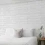 100pcs DIY 3D Wall Sticker Wallpaper Wall Panel with Knife Foam Soft Brick Self Adhesive Waterproof Room Home Living Room Bahtroom Kitchen Bedding Room Decoration