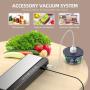Vacuum Sealer Machine for Food Saver, 6-in-1 Full Automatic Food Sealer With Built-in Cutter &Vacuum Sealers Bags, Air Sealing Dry/Moist/External Vacuum System Modes for All Saving Needs Starter Kit, Easy To Use, Clean And Storage For Home Kitchen