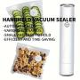 Handheld Vacuum Sealer Machine Portable USB Type-C Charging Cordless 2-in-1 Automatic Food Vacuum Saver Sealer And Vacuum Sealer Bags With Sealing Bags For Food Storage And Preservation