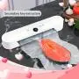 1pc Portable Automatic Vacuum Sealing Machine, 110-130V, American Standard Plug, Food Packaging Machine, Suitable for Automatic Sealing Of Dry And Humid Food, Snacks, Food Sealing Small Freshness Preservation Machine, Ideal Kitchen Organizer And Gift